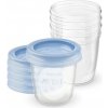 Sada Via pohárikov s viečkom Avent 180 ml 5 ks