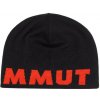Čiapka Mammut Logo Beanie Farba: čierna