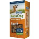 Maškrta pre psa Happy Dog Natur Croq Snack hovädzie & špalda 350g