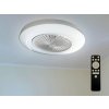 NEDES LED stropné svietidlo + stropný ventilátor STAR + diaľkový ovládač 72W - LCL6350