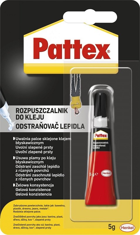 PATTEX odstraňovač sekundového lepidla 5 g