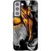 Picasee silikónový čierny obal pre Samsung Galaxy S22+ 5G - Black Gold