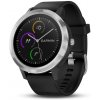 GARMIN vívoactive 3, Black Silicone, Stainless Steel