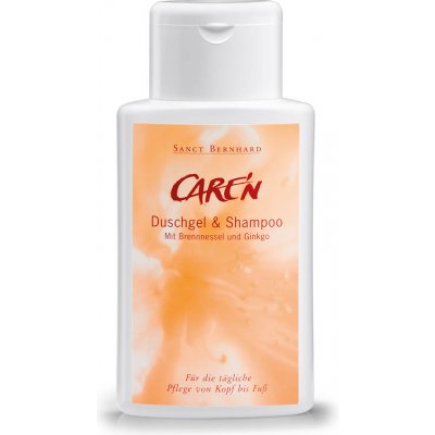 Sanct Bernard Caren šampón a sprchový gél 2v1 so žihľavou a ginkom 500 ml