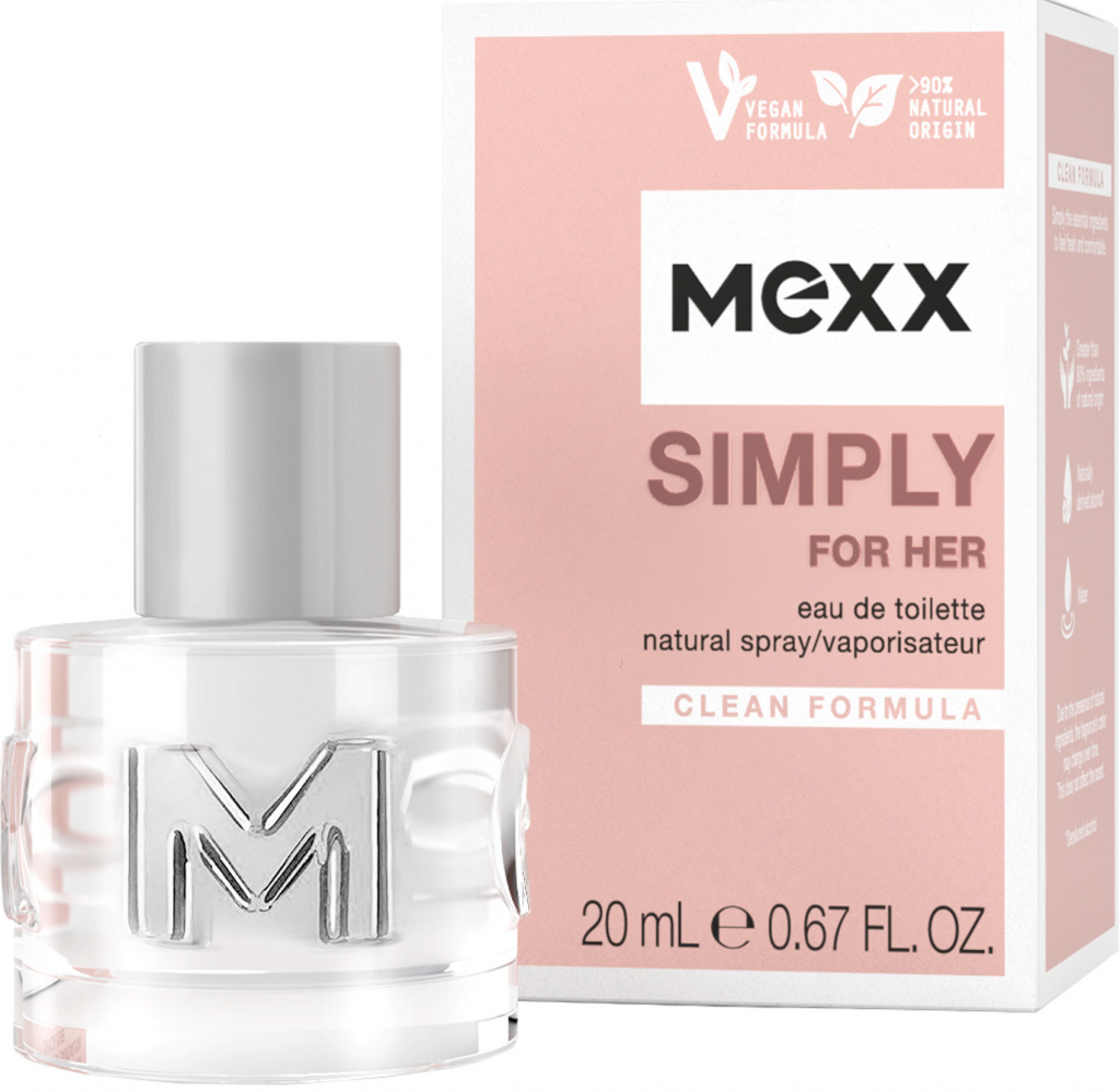 Mexx Simply for Her toaletná voda dámska 20 ml