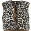 Vlnka Dámska vlnená vesta Camila, leopard veľkosti oblečenia L