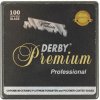 Polovičné žiletky na holenie Derby Premium Single Edge 100 ks