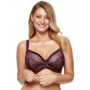 Gorteks Porto/B4 vystužená podprsenka tmavofialová