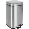 Odpadkový kôš Orion - hranatý, 20 l, nerez