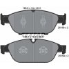 TEXTAR Sada brzdových platničiek kotúčovej brzdy 2515802