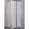 ARTTEC P-90 chróm - Pevná stena 90 cm pre sprchové dvere COMFORT hroznové sklo PAN04487