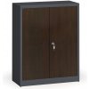 Alfa 3 Zvárané skrine s lamino dverami, 1150 x 920 x 400 mm, RAL 7016/wenge