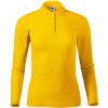 MALFINI Polokošile Pique Polo LS 231, dlouhý rukáv, dámská MAL-2310413 S Žlutá