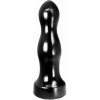 HUNG System Winky, čierne dildo 26,5 x 4,5–6,8 cm
