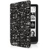 CONNECT IT DOODLE pouzdro pro PocketBook 616/627, ČERNÉ CEB-1076-DD