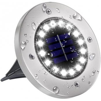 LEDsolar 16Z vonkajšie svetlo na zapichnutie do zeme 1 ks, 16 LED,  bezdrôtové, iPRO, 1 W, studená farba od 7 € - Heureka.sk
