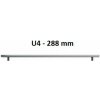 ArtExt Úchyt RELING Typ: RELING U4 - 288 mm