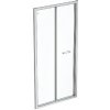 Ideal Standard Connect 2 - Skladacie sprchové dvere 95 cm, silver bright/číre sklo K9288EO