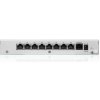 Zyxel USG FLEX 100H Series, 8 Gigabit user-definable ports, 1*USB with 1 YR Gold Security Pack USGFLEX100H-EU0102F