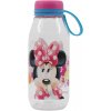 STOR Plastová fľaša so silikónovým pútkom MINNIE MOUSE, 460ml, 15536