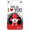Vôňa do auta Little Joe 3D Vanilla/I Love You, dizajnový osviežovač vzduchu