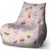 Sablio Sedací vak Bean Muffiny - 100 x 90 x 45 cm