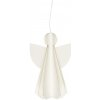 Ib Laursen Papierová vianočná ozdoba Angel 3D – set 3 ks