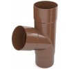 Covernit Plastové napojenie do zvodu PVC 90 mm hnedá