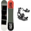 Gravity Cosa pánsky snowboard + Raven FT360 black viazanie - 159 cm + XL (EU 43-46)