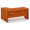 Rohový kancelársky písací stôl MIRELLI, 140x120 cm, pravý, čerešňa