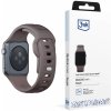 3mk Silicone Watch Strap pre Apple 38/40/41 mm Taupe