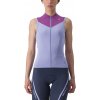 Castelli Solaris W SLV, Violet mist/ Amethyst Veľkosť: S Dámsky pohodlný, letný dres bez rukávov