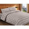 Gipetex Natural Dream Talianská obliečka 100% bavlna Kilt Beige - 140x200 / 70x90 cm