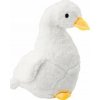 LeanToys Plyšový maskot husa bílý plyšový plyšák kachna 40 cm