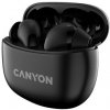 Canyon TWS-5, True Wireless Bluetooth slúchadlá do uší, nabíjacia stanica v kazete, čierne CNS-TWS5B