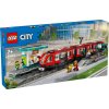 LEG LEGO CITY Električka a zastávka v centre mesta 60423 STAVEBNICE