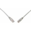 Patch kabel CAT6 UTP PVC 1m šedý non-snag-proof C6-155GY-1MB