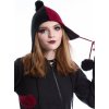 čiapka HEARTLESS - DAEMON - BLACK/RED - POI992