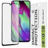 Techsuit 111D Celoplošné ochranné sklo s plným lepidlom pre Samsung Galaxy A40 - Čierne