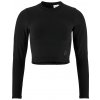 Craft ADV Tone Seamless Cropped LS triko dámské Barva: Černá, Velikost: L-XL