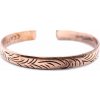AWM Medený Tibetský Náramok - Tribal Vlny - Úzky 1ks