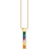 Thomas Sabo KE2113-971-7 Ladies Necklace - Rainbow Stone