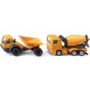Siku oranžová stavebná sada vozidiel