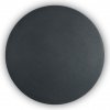 Nástenné svietidlo Ideal lux 195759 COVER AP1 ROUND BIG NERO 1xLED 11W/1112lm 3000K čierna