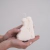 Svetluša Sójová sviečka SVADOBNÝ PÁR - naturál 8,5 cm x 11 cm Doba horenia: 4 hod