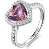 BROSWAY strieborný prsteň Fancy Tender Pink BWFTP25