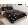 Textilomanie Obliečky z mikrovlákna NIGHT SKY čierno-sivé Rozmer obliečky: 2 ks 70 x 90 cm | 200 x 220 cm