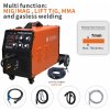 Serini FireMIG 200 PLUS IGBT invertorová zváračka MIG/MAG/MMA/Flux Cored/Lift TIG, 1ph