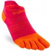 Prstové ponožky Injinji Womens Run Lightweight No-Show Chili Veľkosť: EUR 40,5-44,5
