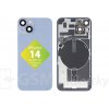 iPhone 14 - Zadné sklo housingu + flex kábel Magsafe, blesk, Magnety, Modré